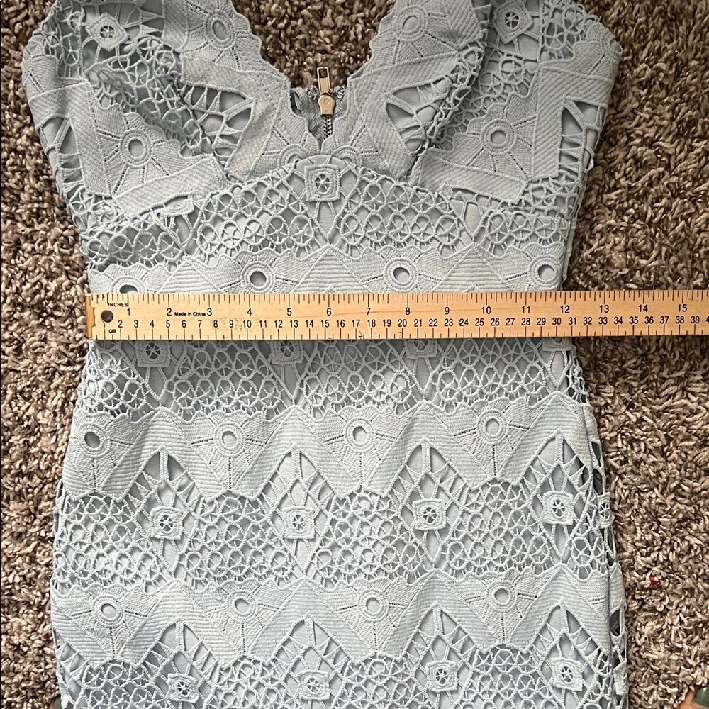 NWOT Lulus Elegant Lace Spaghetti Strap Dress in Size XS - Picture 12 of 16